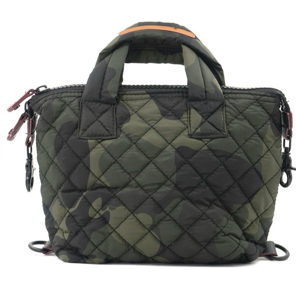 Camo quilted nylon mini handbag MZ Sutton inspired like new - Picture 8 of 14